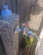千葉市花見川区 散水栓交換　水栓柱　立水栓　単水栓4